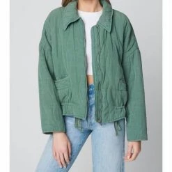 Best deal 😀 Blanknyc 👩 women Rumors Jacket in Army Green 👏