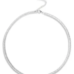 Best reviews of โจ Savvy Cie Jewels ๐ฉ women Rhodium Baguette Choker ๐