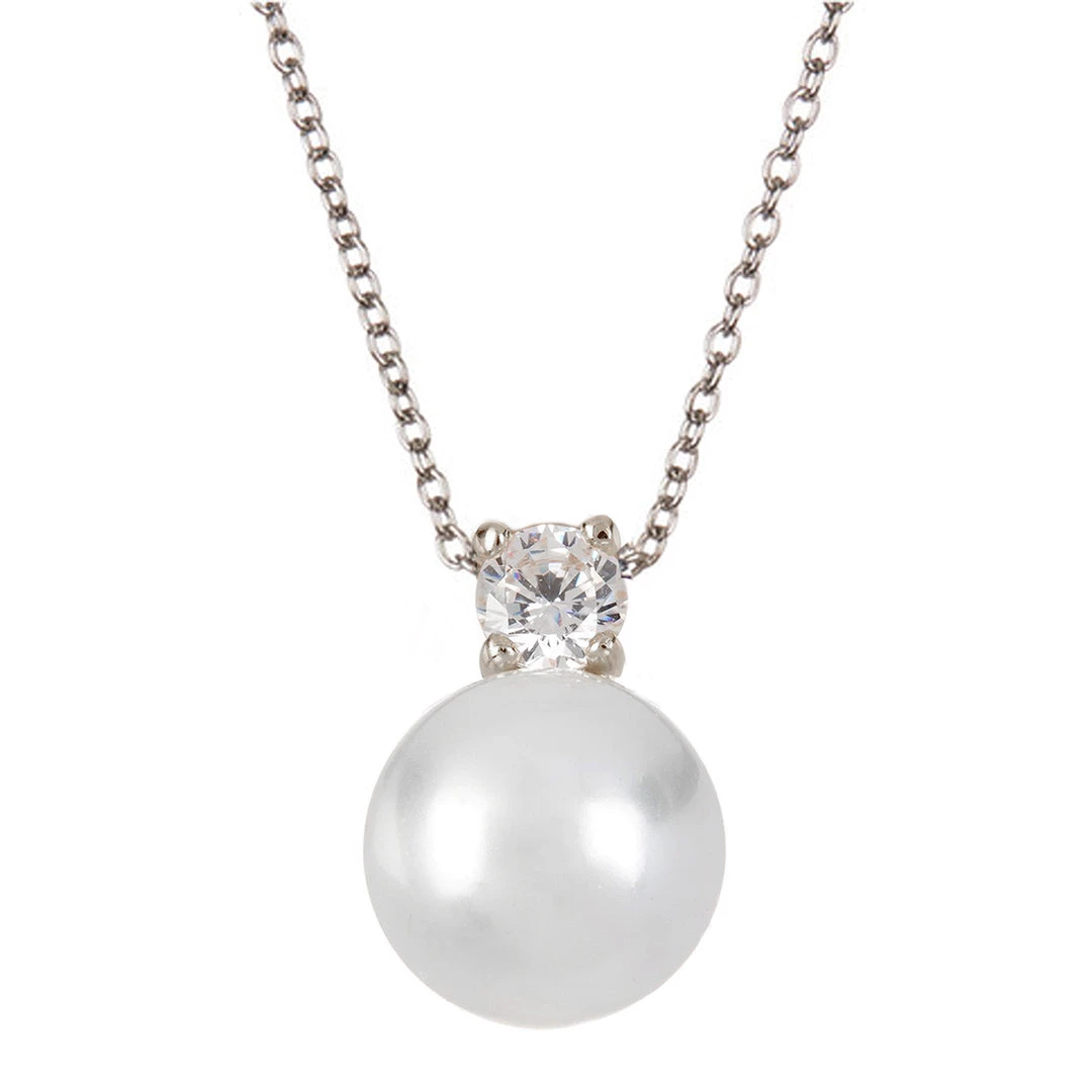 Wholesale 🥰 Savvy Cie Jewels 👩 women Sterling Silver Swarovski Pearl Drop Pearl Pendant 🎁 3 Wholesale 🥰 Savvy Cie Jewels 👩 women Sterling Silver Swarovski Pearl Drop Pearl Pendant 🎁