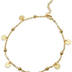 Hot Sale 👍 Savvy Cie Jewels 👩 women Gypsy moon anklet 🤩