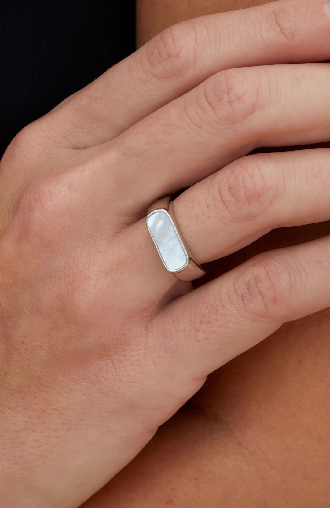 Best Sale ๐ฅ Savvy Cie Jewels ๐ฉ women Sterling Silver Mop Ring โ๏ธ 4 Best Sale ๐ฅ Savvy Cie Jewels ๐ฉ women Sterling Silver Mop Ring โ๏ธ - Image 2