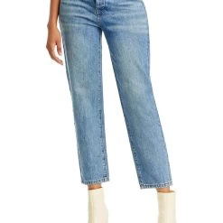 Promo 👏 [BLANKNYC] 👩 Womens Rhinestone Straight Leg High-Waist 👖 Jeans 🎁