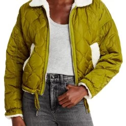 Discount 💯 [BLANKNYC] 👩 Womens Sherpa Lined Quilted Jacket 💯