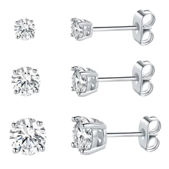 Cheapest ⌛ Savvy Cie Jewels 👩 women Sterling Stud Set 🔔