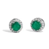Best Pirce 🔥 Savvy Cie Jewels 👩 women Ss 925 1.30Gtw Natural Emerald & White Zircon Stud Earrings ✔️ -Outlet Savvy Cie Jewels Store 45ef98abf6b742b19f4533ffd5d0fd40 1080x