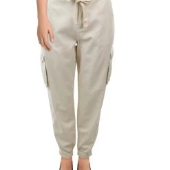 New ❤️ [BLANKNYC] 👩 Womens Cotton Paperbag Cargo Pants 🔥