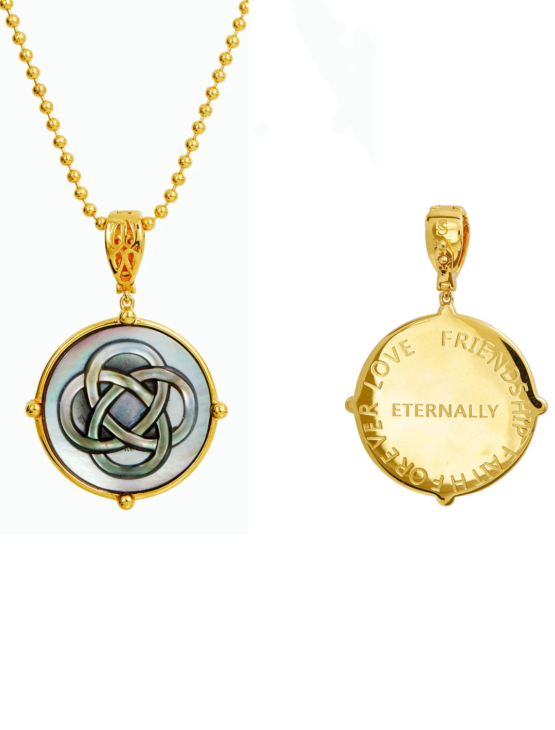 Best Pirce ๐ Savvy Cie Jewels ๐ฉ women 18K Gld Vermeil black MOP pend ๐ฏ 3 Best Pirce ๐ Savvy Cie Jewels ๐ฉ women 18K Gld Vermeil black MOP pend ๐ฏ