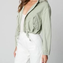 Hot Sale 🔔 Blanknyc 👩 women Zip Up 🧥 Coat in Smoke Green 😍 -Outlet Savvy Cie Jewels Store 60fcd1ad9d314045a8e7492f5a4f0e0f 4c639fe8 29df 4b10 9eb4 d8cc791e5ee8 1080x