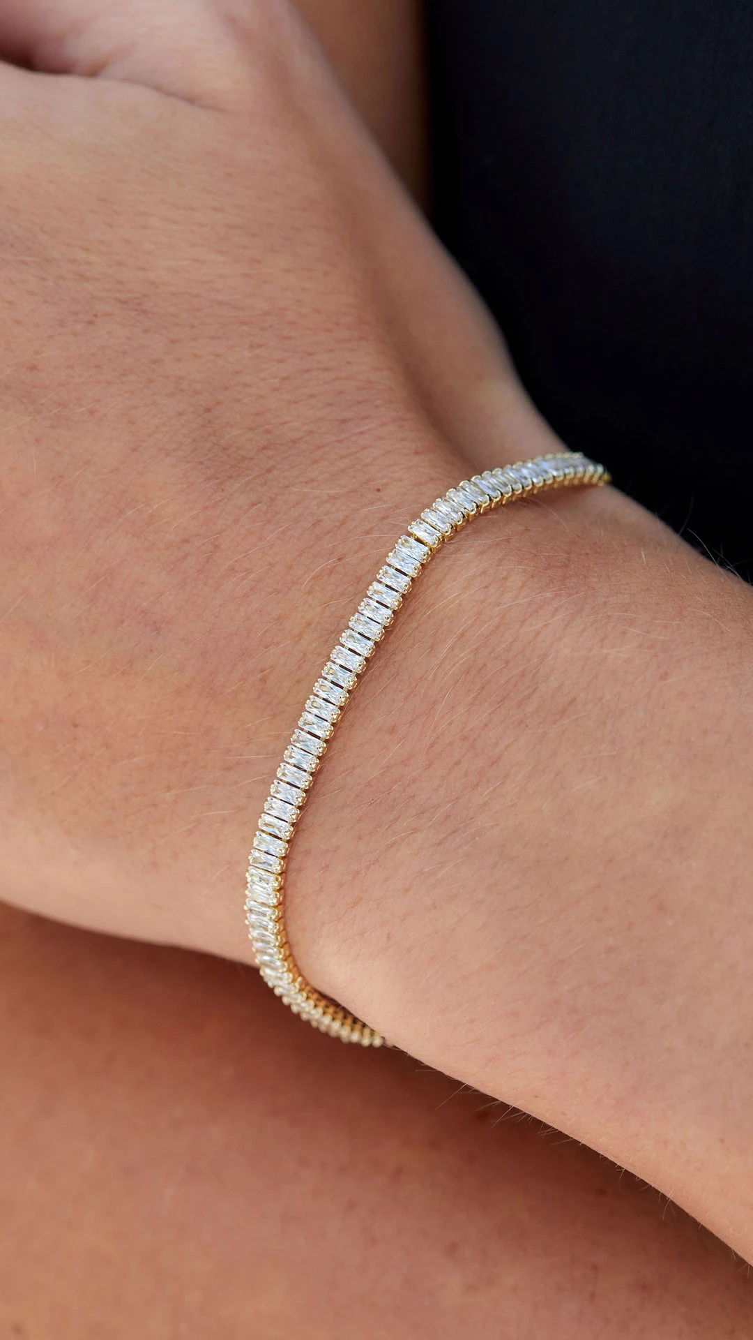 Best deal ๐ Savvy Cie Jewels ๐ฉ women Gold Baguette Brac ๐ฅ 3 Best deal ๐ Savvy Cie Jewels ๐ฉ women Gold Baguette Brac ๐ฅ