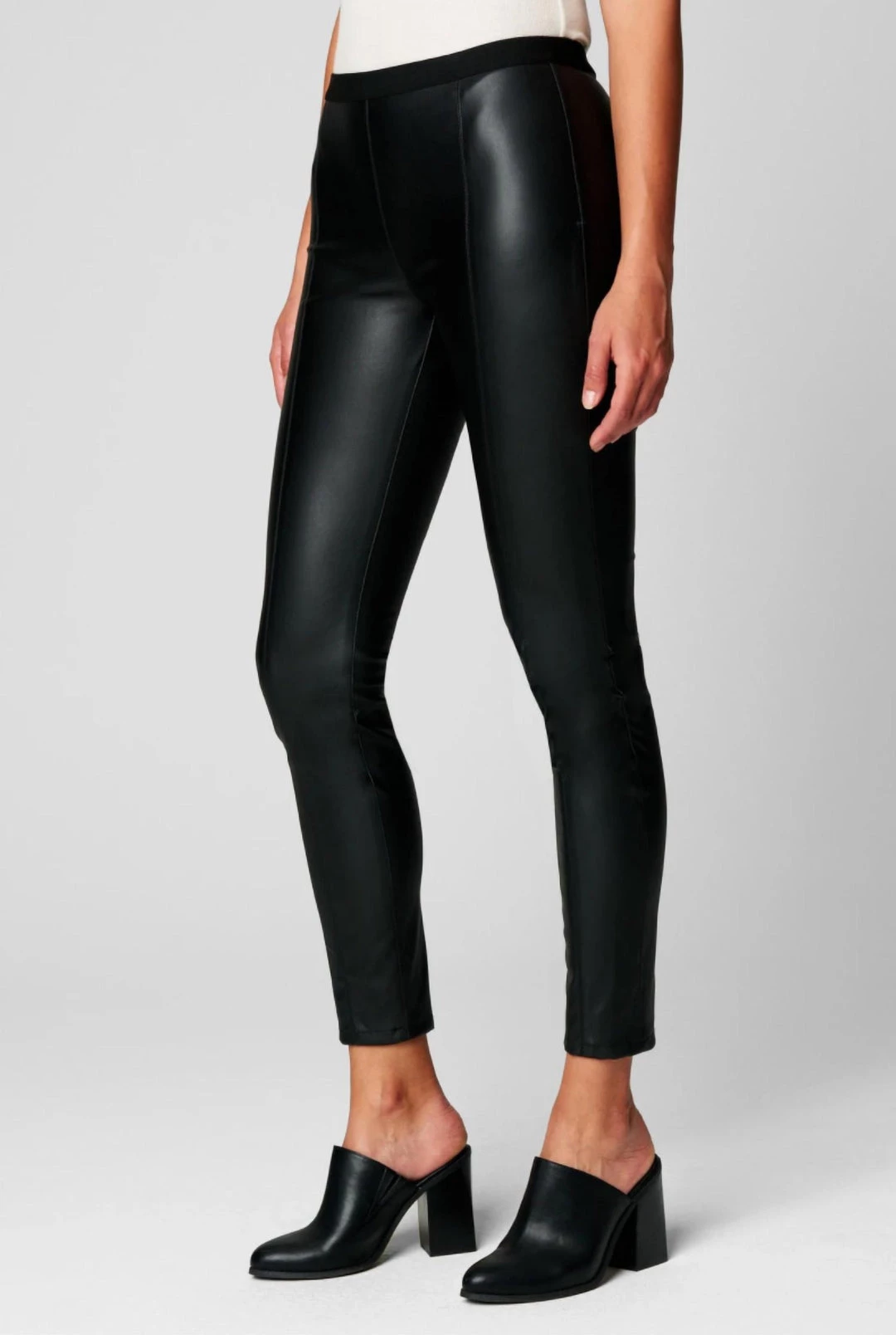 New ⭐ Blanknyc 👩 women Vegan Leather Pull-On Pant in Night Walks 🛒 4 New ⭐ Blanknyc 👩 women Vegan Leather Pull-On Pant in Night Walks 🛒 - Image 2
