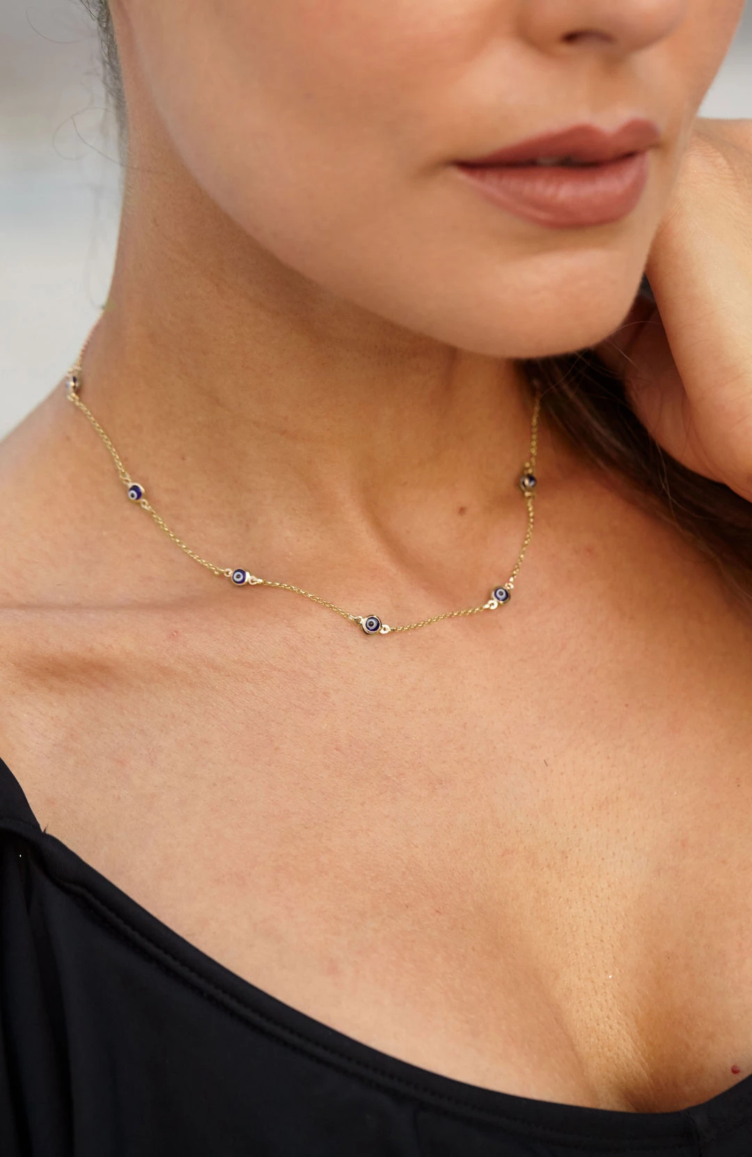 New ๐ฏ Savvy Cie Jewels ๐ฉ women 18K Gold Sterling Evil Eye โ๏ธ 4 New ๐ฏ Savvy Cie Jewels ๐ฉ women 18K Gold Sterling Evil Eye โ๏ธ - Image 2