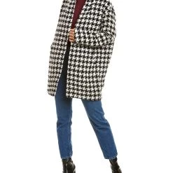 Best deal 🔔 women Blank NYC Your Own Beat Wool-Blend 🧥 Coat 🥰