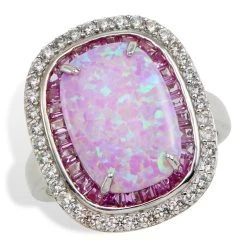 Best Pirce ✔️ Savvy Cie Jewels 👩 women Sterling Lab Opal,Sapp&Zircon ✨