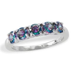 Promo ⭐ Savvy Cie Jewels 👩 women Sterling Silver Mystic Band 🤩