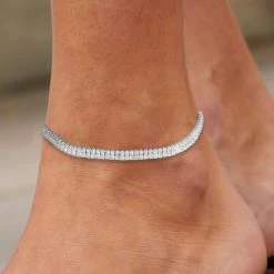 Promo ๐ Savvy Cie Jewels ๐ฉ women Rhodium Baguette Anklet โ 5 Promo ๐ Savvy Cie Jewels ๐ฉ women Rhodium Baguette Anklet โ -Outlet Savvy Cie Jewels Store a8d450a6e5bf47b0bee4a39f4612d24f 1080x