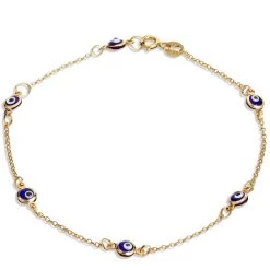 Hot Sale ⌛ Savvy Cie Jewels 👩 women 18K Gold Sterling Evil Eye ✨