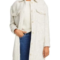 Flash Sale 👍 [BLANKNYC] 👩 Womens Tweed Midi 👚 Shirt Jacket ✨