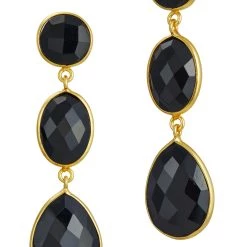 Best deal 😍 Savvy Cie Jewels 👩 women 18K Gold Vermeil Green Onyx Triple Layer Drop Earrings 🔥 -Outlet Savvy Cie Jewels Store c8bf5085a70647b48dfcdc7f74c4f0f0 f1c4e8d1 833a 4727 9e49 e9de66231748 1080x