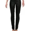 Best deal ⭐ [BLANKNYC] 👩 Womens Mid-Rise Crackle Skinny Pants 😉