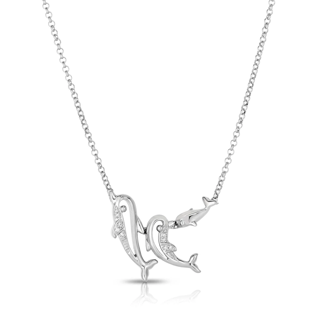 Flash Sale โญ Savvy Cie Jewels ๐ฉ women Diamond Dolphin .03CTW Neck. โ 3 Flash Sale โญ Savvy Cie Jewels ๐ฉ women Diamond Dolphin .03CTW Neck. โ