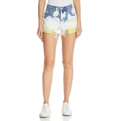 Promo 😀 Blank NYC The Essex 👩 Womens High Rise Denim Cutoff Shorts ✨