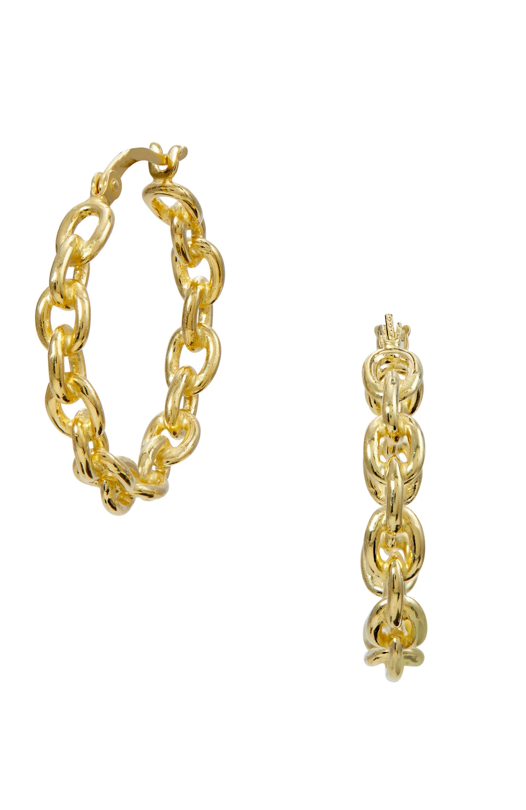 Buy ๐ Savvy Cie Jewels ๐ฉ women 18K 1" MARINER HOOP EAR โญ 3 Buy ๐ Savvy Cie Jewels ๐ฉ women 18K 1" MARINER HOOP EAR โญ